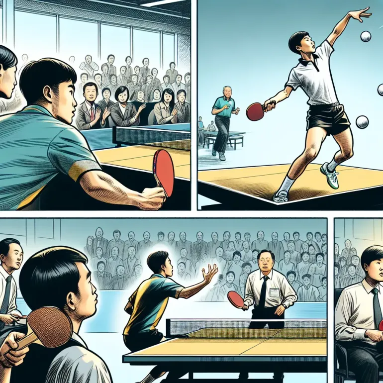 какая подача в настольном теннисе